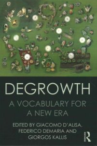 Degrowth book cover