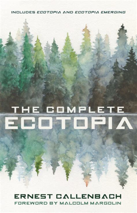Book cover, Ecotopia by Ernest Callenbach